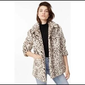 La vie Rebecca Taylor Lynx faux fur large